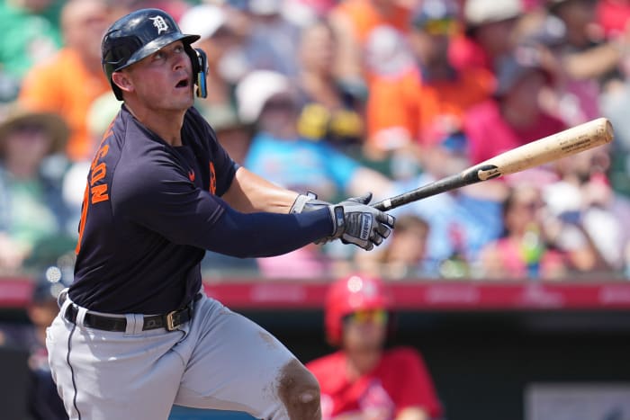 Detroit Tigers first baseman Spencer Torkelson